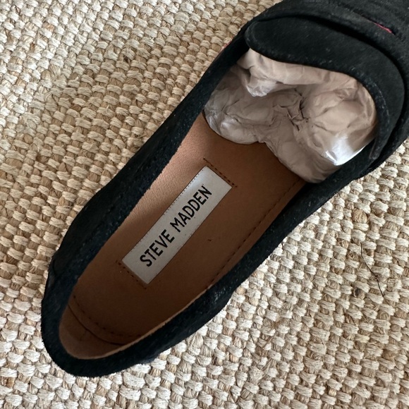 Men’s shoes black suede size 9. Steve Madden - Picture 3 of 4